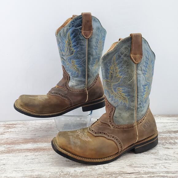Potro Rebelde Square Toe Western Boots Mens 8 main image 7